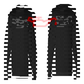 Oil Pressureymbol 長袖Tシャツ - Kawaiitshirt