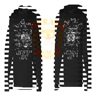 Onraka House Of Unity Rca School Spirit Onraka Tiger Long Sleeve T-Shirt - Monsterry
