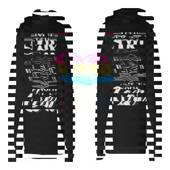 Orgoglio Pansessuale Genderfluid Libro Di Parole Pansexuality Pan Pride Maglietta a maniche lunghe - Novitaregali