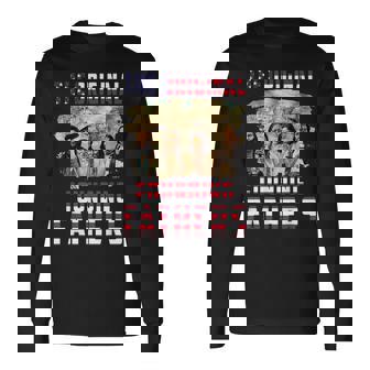 The Original Founding Fathers ネイティブアメリカン メンズ レディース 長袖Tシャツ - Kawaiitshirt