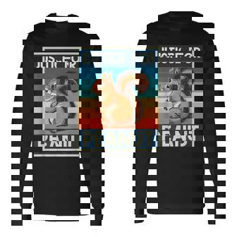 P'nut Pnutリスtシャツ ジャスティス ピーナッツザリス 長袖Tシャツ - Kawaiitshirt