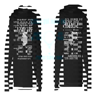 Padelista Divertido Padel Tennis Jugar Al Padeler Padel Camiseta de manga larga - Regaloses