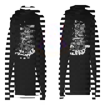 Palpatoune Cadeau Chat Humour Chaton Miaou Doux Ronronner T-shirt à manches longues - Cadeauxyz