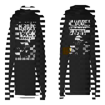 Parachute Ma Journée Parfaiteport Extrême Apéro Cadeau T-shirt à manches longues - Cadeauxyz