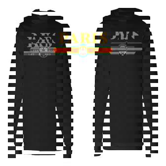 Paris Tiger Face Fashion 長袖Tシャツ - Kawaiitshirt