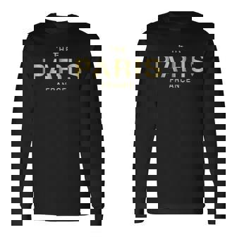 The Paris France ザ・パリ フランス 長袖Tシャツ - Kawaiitshirt