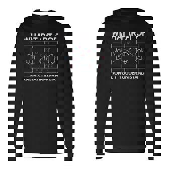 What Part Of Dont You Understand Lacrosse Lax Strategy Long Sleeve T-Shirt - Thegiftio