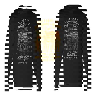 Patriotic Usa Army Us Military Parade 250Th Anniversary 2025 Long Sleeve T-Shirt - Monsterry