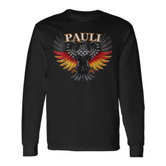 Pauli Nachname Familiennameurname Family Last Name Camiseta de manga larga - Regaloses