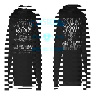 Pa医師アシスタントメディカルアソシエイト 長袖Tシャツ - Kawaiitshirt