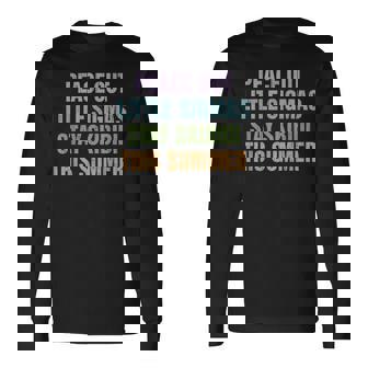 Peace Out Little Sigmas Stay Skibidi Last Day Of School Long Sleeve T-Shirt | Mazezy