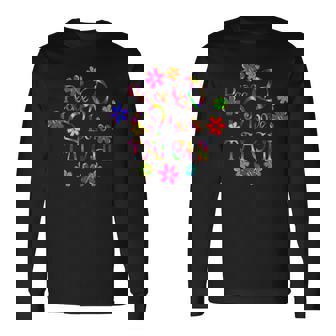 Peace Love 太極拳 長袖Tシャツ - Kawaiitshirt