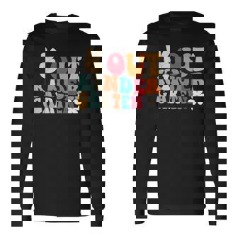 Peace Out 幼稚園 卒業 ピースアウト 幼稚園 長袖Tシャツ - Kawaiitshirt