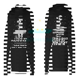 Penguin Penguin Costume Nightdressleep Langarmshirts - Seseable