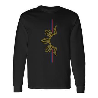 Philippines Filipino Vacation Vintage Souvenir Manila Long Sleeve T-Shirt - Thegiftio UK