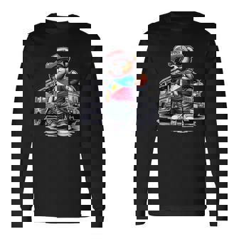 Philippines フィリピン ジプニー テディベア フィリピンの国旗 長袖Tシャツ - Kawaiitshirt