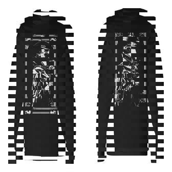 Plague Doctor Occult Gothic Steampunk Goth Long Sleeve T-Shirt - Thegiftio