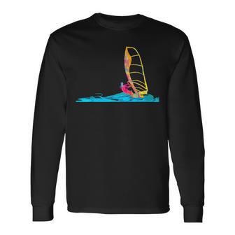 Planche Àoile Planche Àoile Idée Cadeau Planche Deurf T-shirt à manches longues - Cadeauxyz