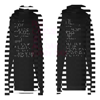 Plie Chasse Jete バレエダンシング バレリーナ バレエダンサー 長袖Tシャツ - Kawaiitshirt