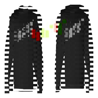 Pocket Cryptotocks グラフ トレーダー 投資家 メンズ レディース 長袖Tシャツ - Kawaiitshirt