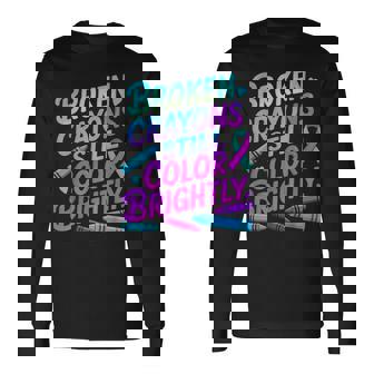 Positive Motivational Support Suicide Prevention Awareness Long Sleeve T-Shirt - Monsterry