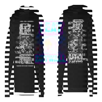 Possum I Eat Drywall 長袖Tシャツ - Kawaiitshirt