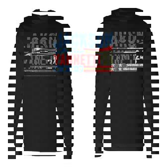 President For 2024 メンズ レディース 皮肉なジャクソン メンズ レディース 長袖Tシャツ - Kawaiitshirt