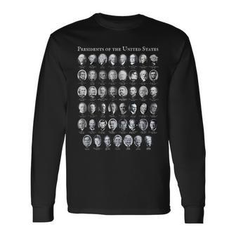 Presidents Of The United States Long Sleeve T-Shirt - Thegiftio UK