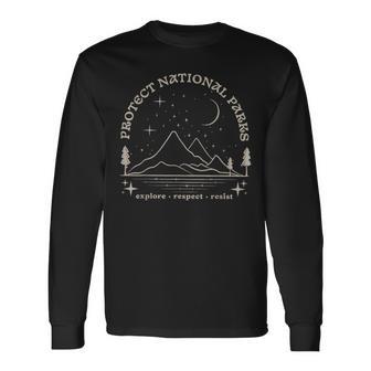 Proteger Nuestros Parques Nacionales Defund Parques Doge No Ganancias Camiseta de manga larga - Regaloses
