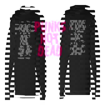 Punks Not Dead パンクズ・ノット・デッド 長袖Tシャツ - Kawaiitshirt
