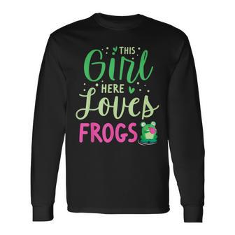 Rana Ranaapo Cuento De Hadas Anfibios Camiseta de manga larga - Regaloses