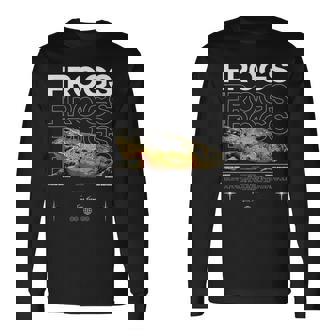 Rana Toro Africana Ropa De Calle Guardián De Ranas Camiseta de manga larga - Regaloses