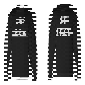 Be Real Mike 長袖Tシャツ - Kawaiitshirt