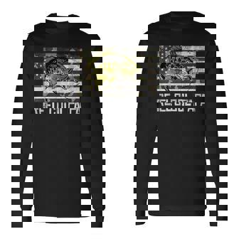 Reel Cool Dad Papa Fishing Fisherman Fish Lover Father's Day Long Sleeve T-Shirt - Thegiftio UK