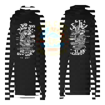 Reel Cool Great Grandpa Fishing Fish Father's Day Long Sleeve T-Shirt | Mazezy