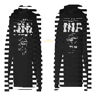 Regalo De Tech Ninja Computer Geek Nerd Tech It Camiseta de manga larga - Regaloses