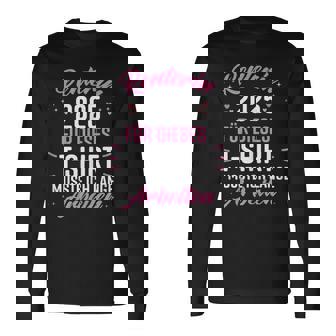 Rente 2025 Ruhestand Pension Deko Dekoration Rentnerin 2025 Langarmshirts - Geschenkecke
