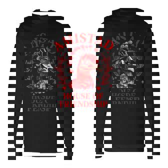 Retro Amistad House Of Friendship Amistad House Long Sleeve T-Shirt - Monsterry