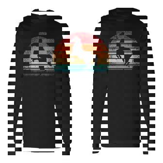 Retro Caballointage Caballo A Caballo Amante Occidental Camiseta de manga larga - Regaloses