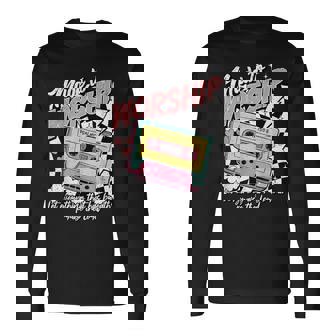 Retro Cassette Made To Worship Psalms 150 Long Sleeve T-Shirt | Mazezy