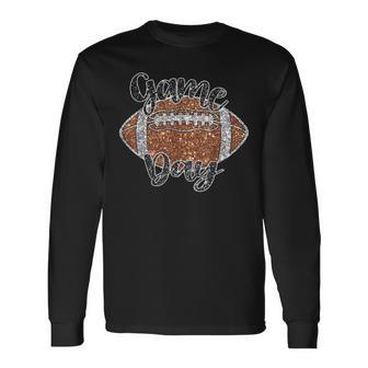 Retro Game Day Game Day Cool Trendy Long Sleeve T-Shirt - Thegiftio UK