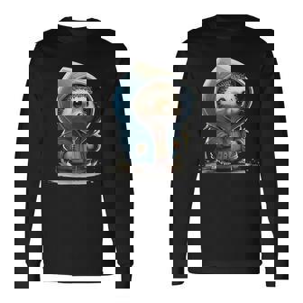 Retro Hedgehog レトロハリネズミ 長袖Tシャツ - Kawaiitshirt