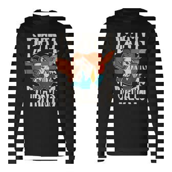 Retro Rabbit Death To Tyrants Vintage 90S Long Sleeve T-Shirt | Mazezy