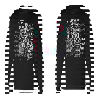 Retro Spooky Season You Inspire My Inner Serial Killer Long Sleeve T-Shirt - Thegiftio