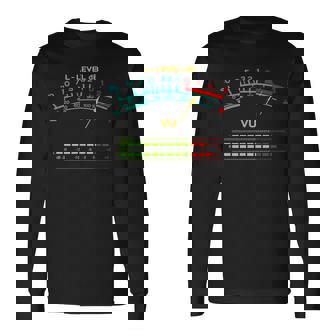 Retrou Meterintage Hi-Fi Audiotereo Musicound 長袖Tシャツ - Kawaiitshirt