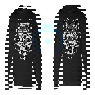 Reveur Dreamer Inspirational Motivational Wolf Long Sleeve T-Shirt | Mazezy