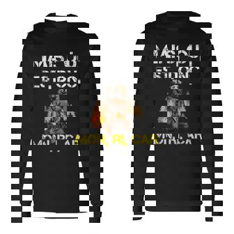 Ricard Mais Où Donc Mon Cadeau Homme Alcool Oursdrôlequiboit T-shirt à manches longues - Cadeauxyz