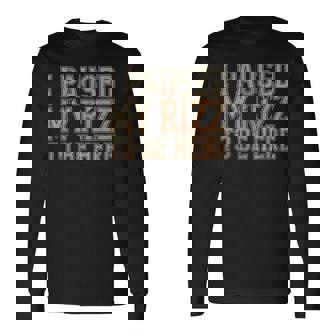 Rizz Paused 面白い ビデオゲーマー ギフト アンティーク調デザイン 長袖Tシャツ - Kawaiitshirt