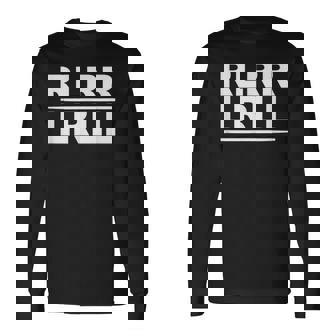 Rlrr Lrll ドラマー パラディドル ミュージシャン Rlrlrll 長袖Tシャツ - Kawaiitshirt