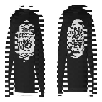 Rpg愛好家のためのjust One More Quest Gamer 長袖Tシャツ - Kawaiitshirt